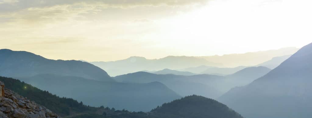 photo of mountains in the distance