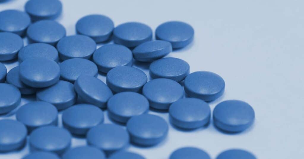 Adderall in White table